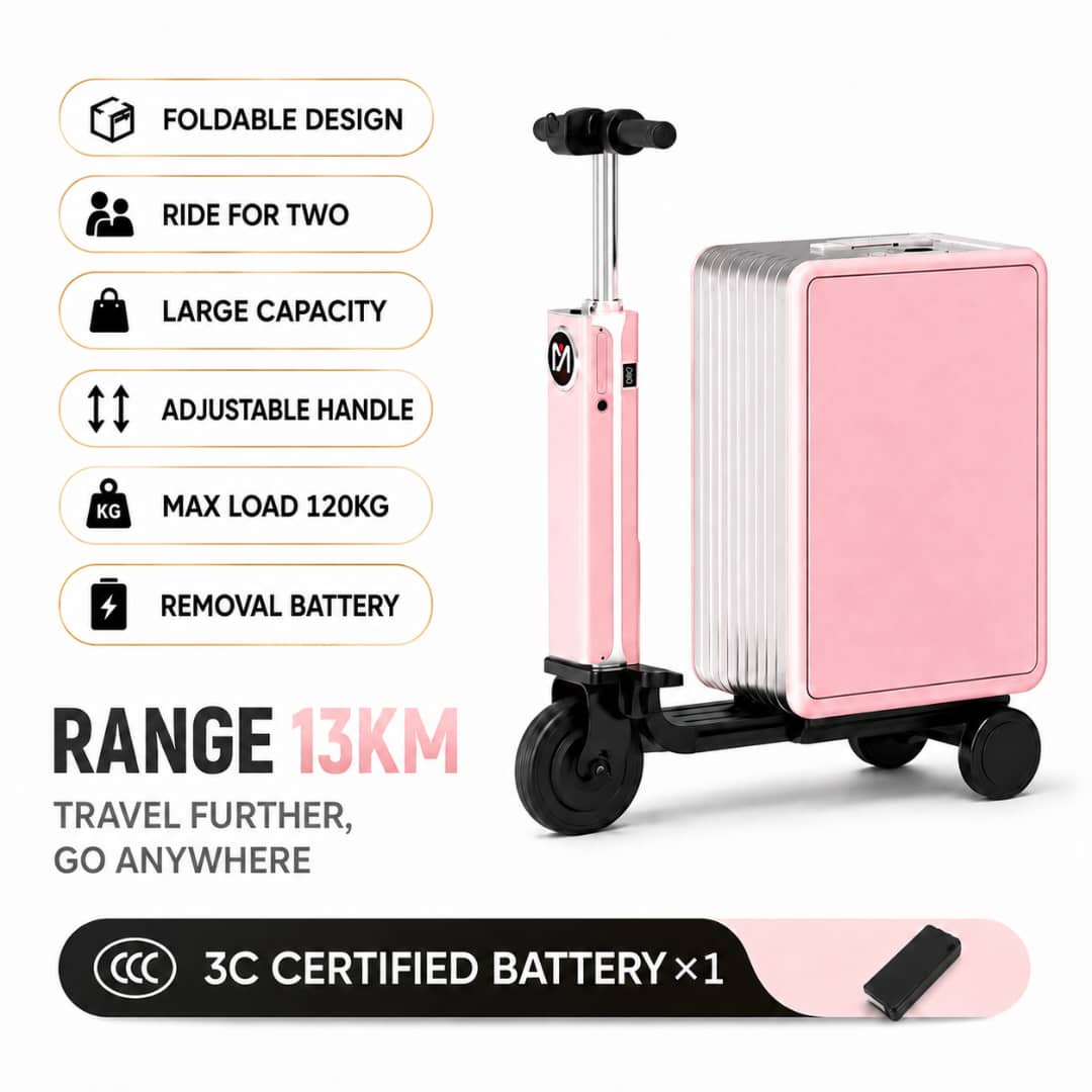 Electric Ride-On Suitcase